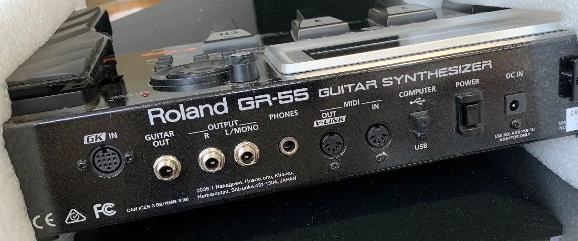 Pedaleira Roland Gr55gk Sintetizador Para Guitarra + Gk3 - Foto 5