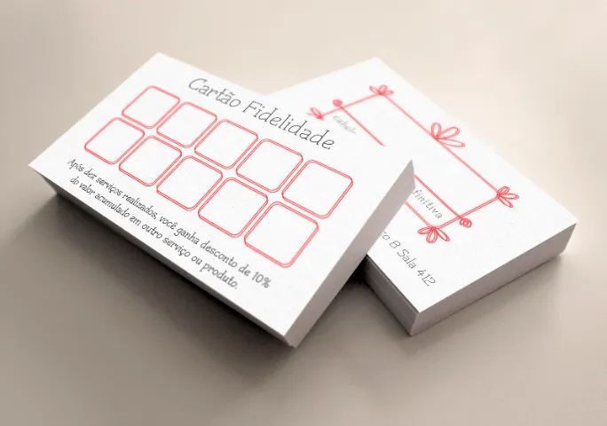 Cartão Fidelidade - Arte Única - Foto 5