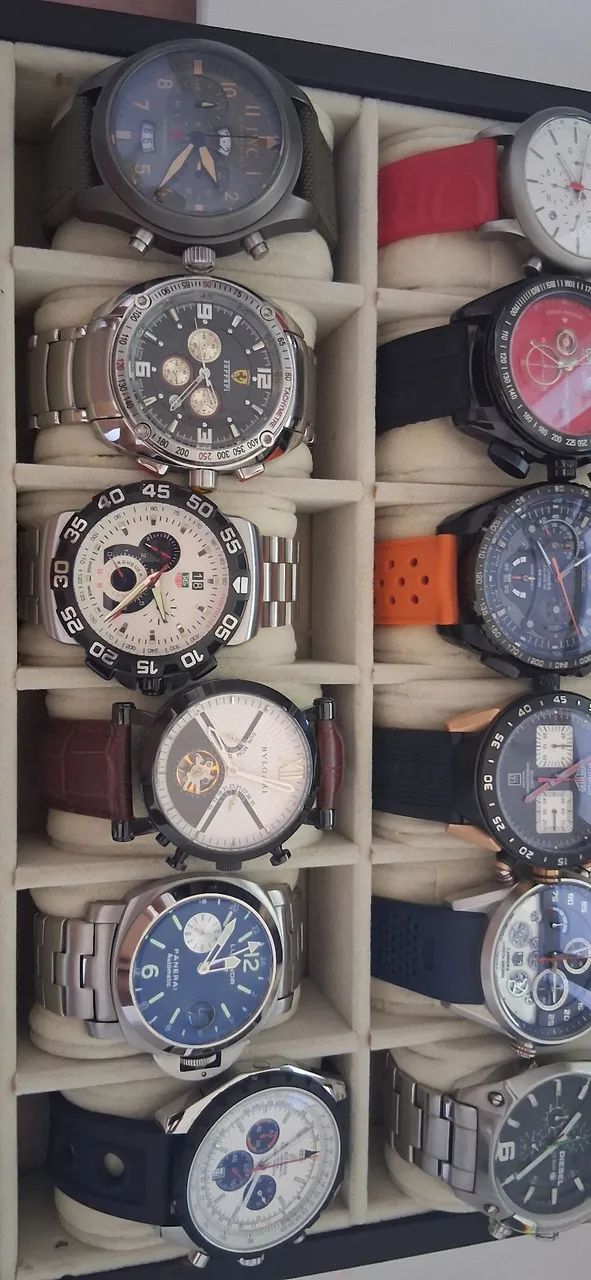 Coleção relógios- quartzo e automático 18 peças  - Foto 4