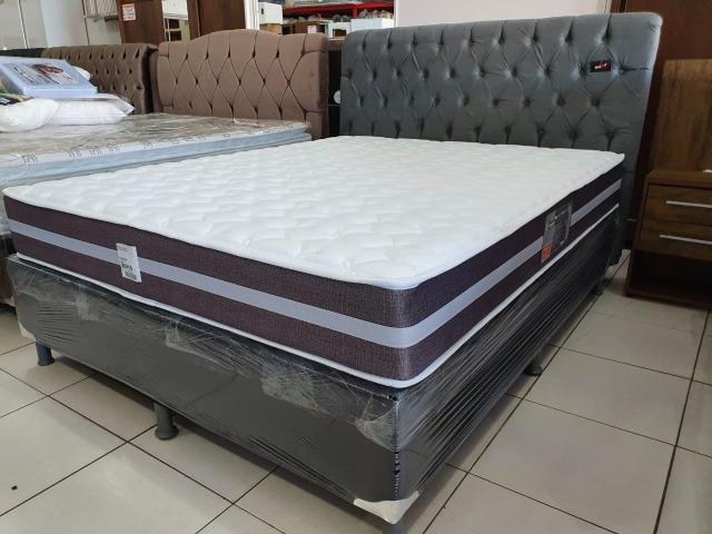 Cama Box D Angelis Queen Size D-45 ortopédico Promoção Novembro - Foto 2