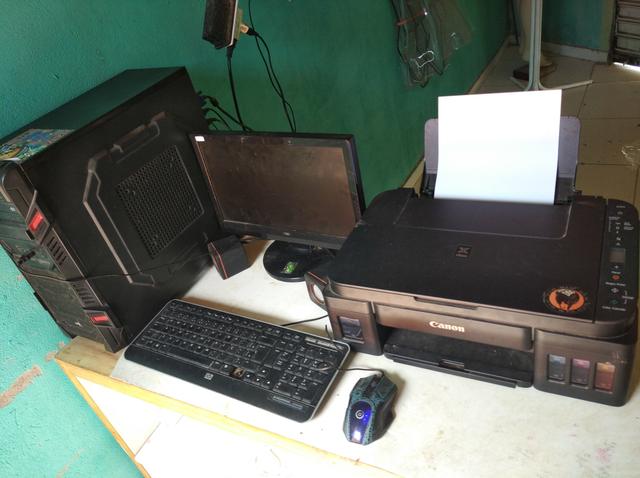 Vendo computador com impressora - Foto 2