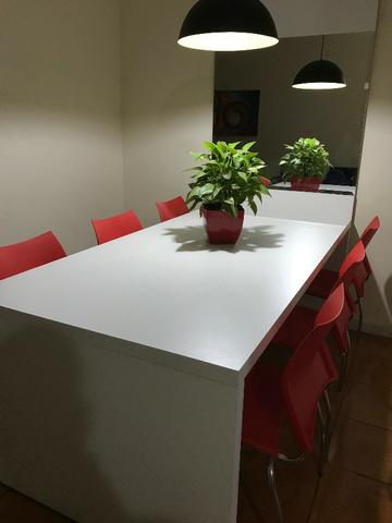 Mesa Jantar MDF 6 Cadeiras