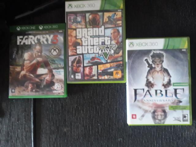 Troco Xbox 360 com 31 jogos Em PS4 com torna da minha parte - Foto 4