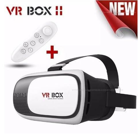 Compre-aqui-Oculos Vr 3D 2.0 Realidade Virtual + Controle - Foto 2