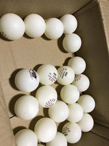 Raquetes de tênis de mesa semi-profissional com 20 bolinhas olímpicas - Foto 2