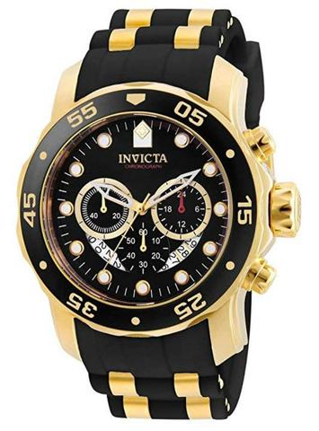 Relógio Invicta Pro Diver Dourado Masculino 6981 - NOVO - 10x s/ juros