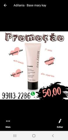 Bases da Mary kay