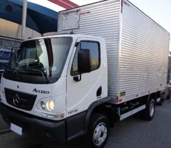 Mercedes Benz Acello 1016 baú alumínio - Foto 4