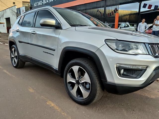 Jeep compass longitude 2.0 diesel 4x4 automático 2017 único dono - Foto 4