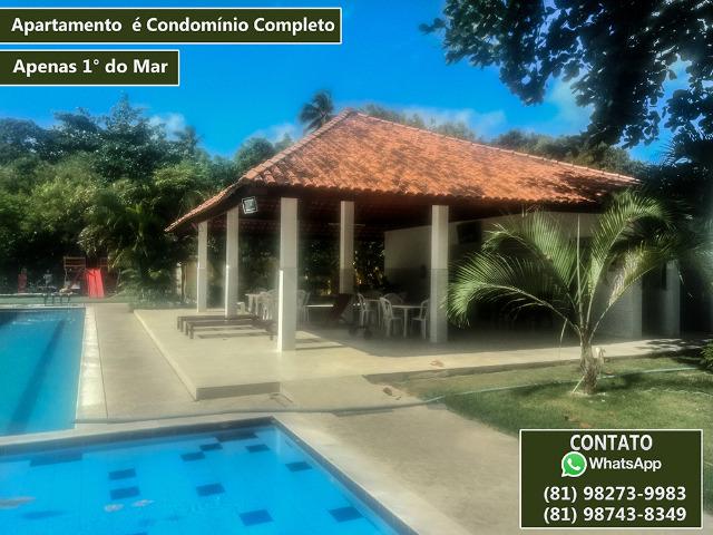 Apartamento mobiliado em paulista em condominio proximo ao mar