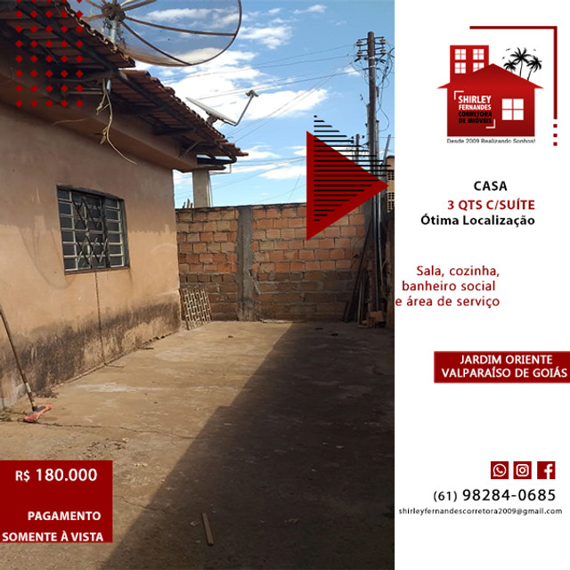 Casa 3 Qts c/Suíte Atrás do Colégio Cejo - Jardim Oriente - Foto 12