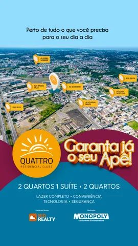 Quattro Residencial Clube - More no que é seu!