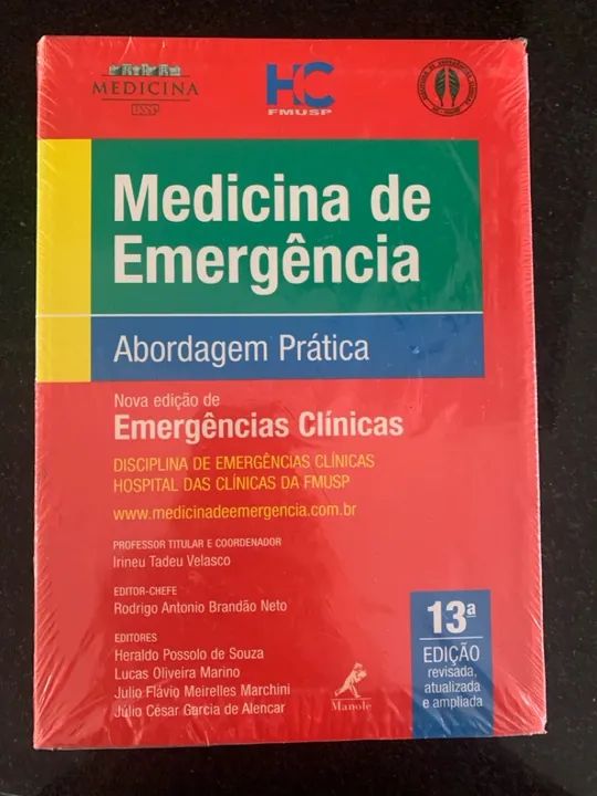 Livro Medicina de Emergência - Abordagem Prática - 13ª Edição