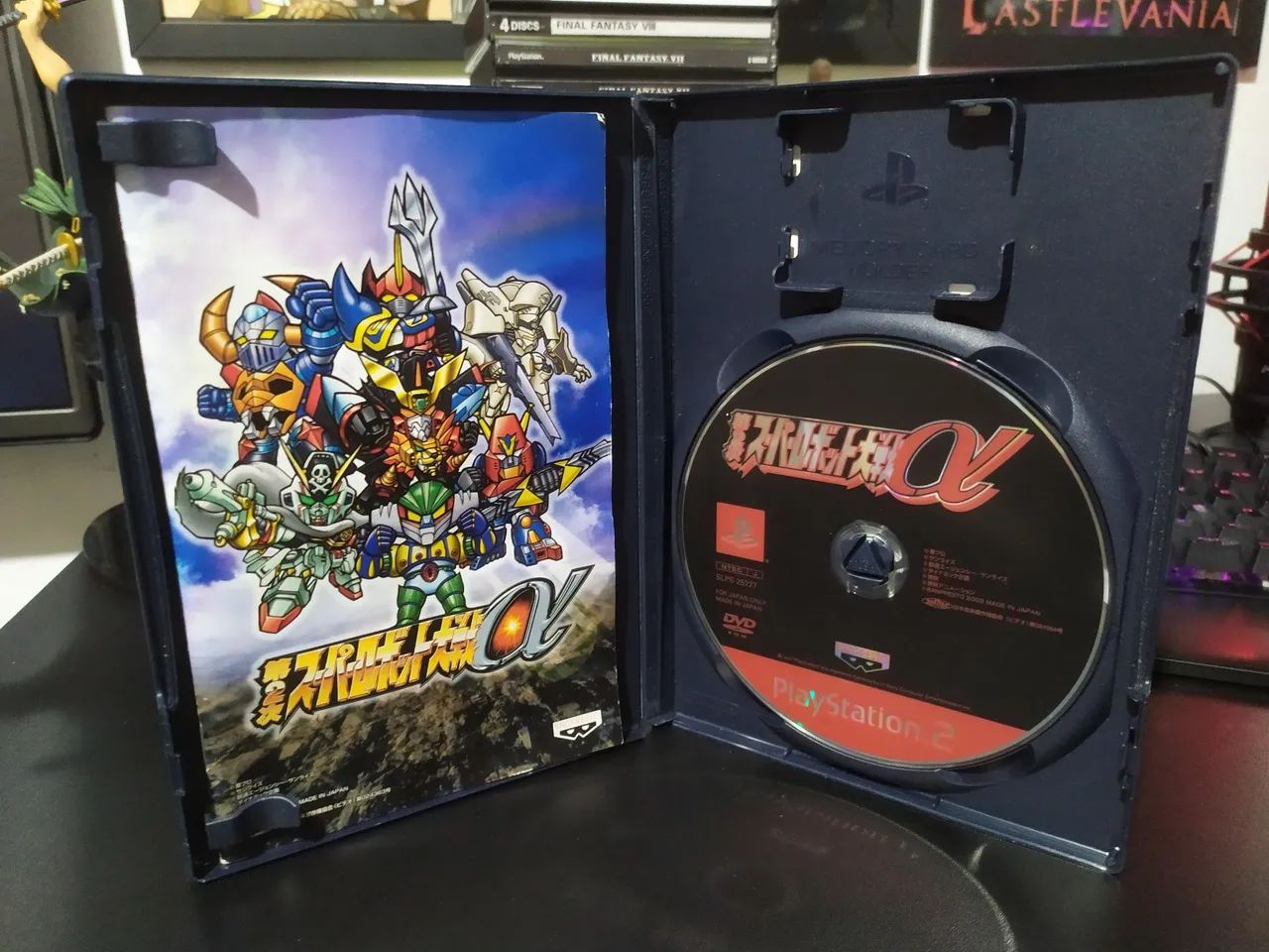PS2 - Super Robot Taisen Alpha - Estratégia/Rpg Original - Completo - Foto 2