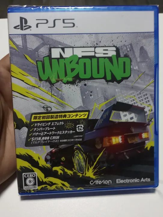 Jogo Ps5 lacrado need for speed 