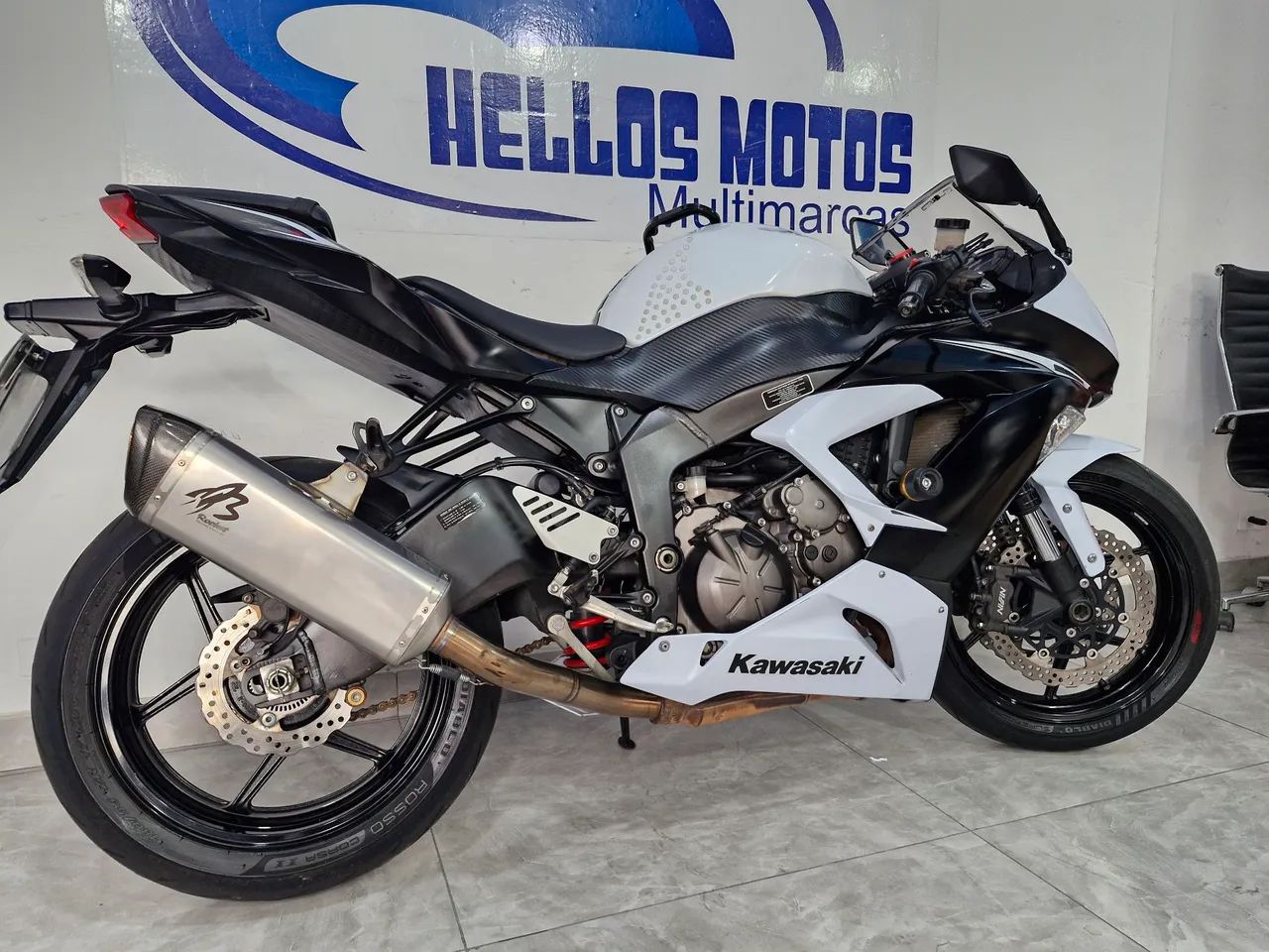 Kawasaki ninja Zé636r2013 aceito cartão 12 x 18x 21x 1.5% am aceito moto na troca fin 48x  - Foto 12