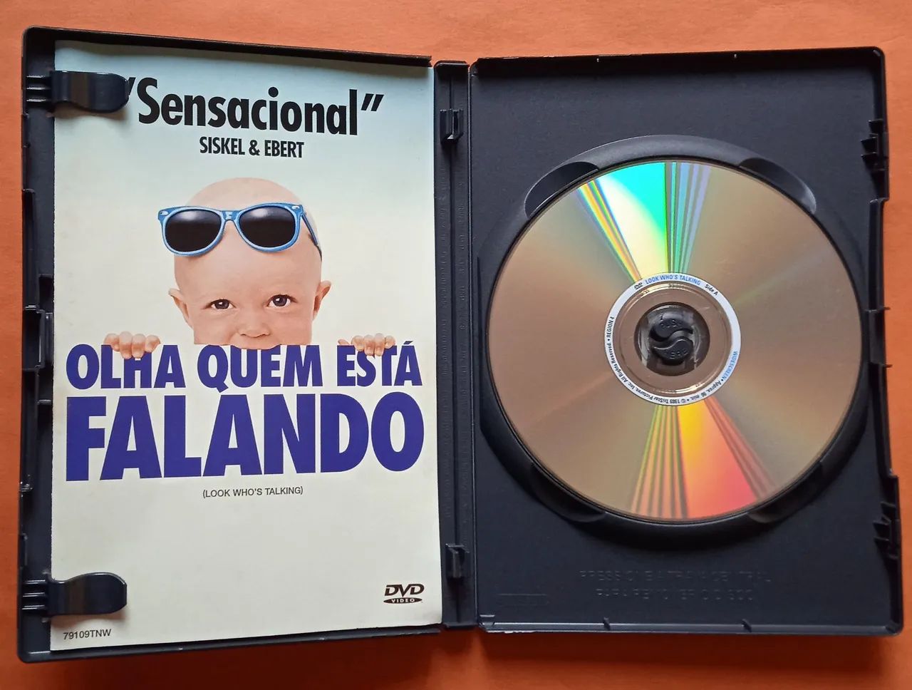 Dvd Olha Quem Está Falando (Encarte Interno) - Hobbies e coleções