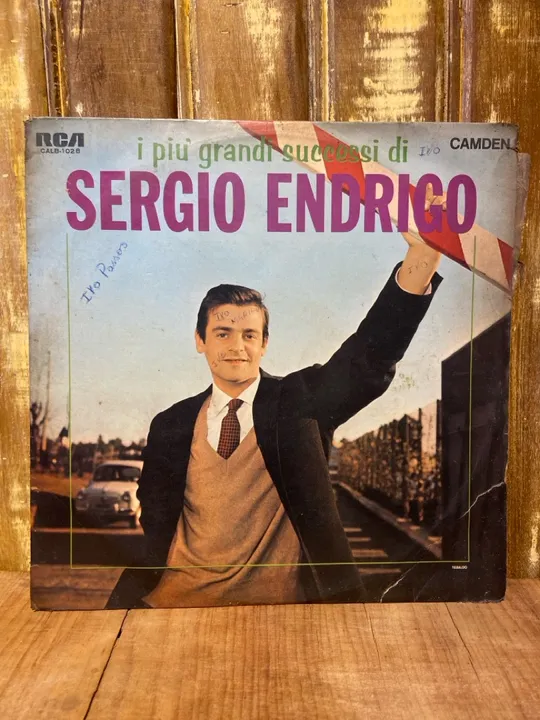 Lp Vinil Sérgio Endrigo: I Piu' Grandi Successi Di | 1969 | Antiguidades | Donareliquias