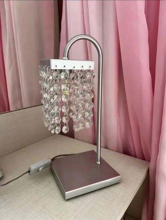 Lustre + Luminária de cristal moderno - Foto 6