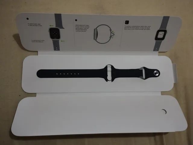 Pulseira esportiva Apple watch midnight para caixa de 41 mm - P/M original  - Foto 4