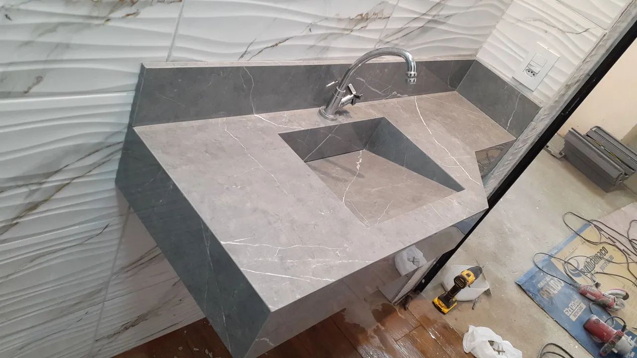 Cuba esculpida em porcelanato  - Foto 3