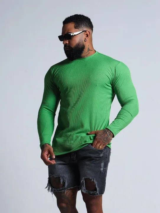 Blusa Masculina manga longa ?  - Foto 4