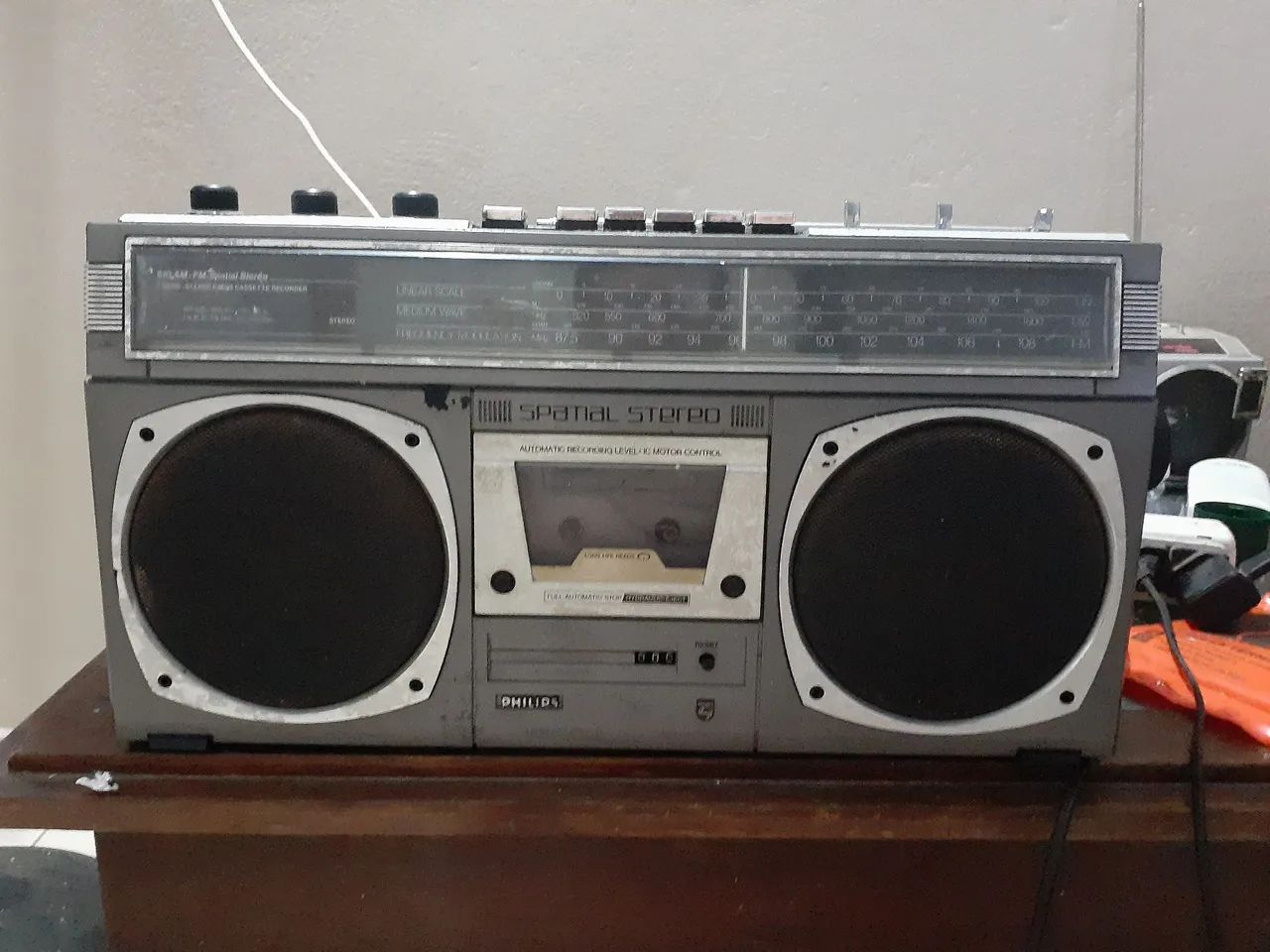 Radio gravador philips