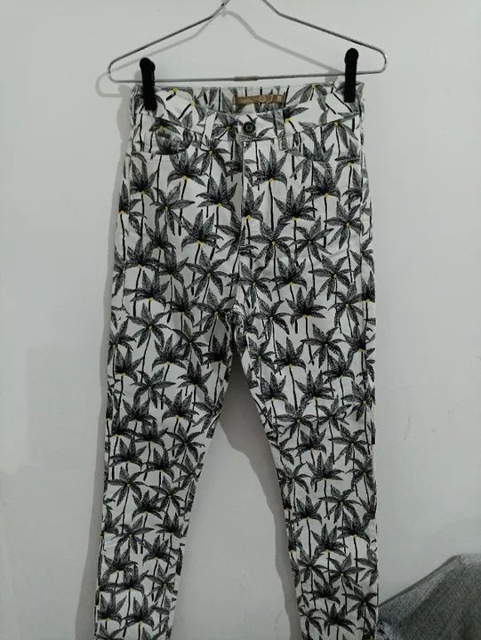 calça estampada da dress to  