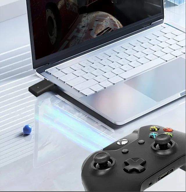 Adaptador de controle xbox one / elite / series no PC - Foto 5