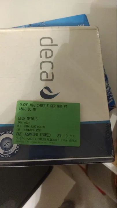 Ducha Higiênica com Registro e Derivação  - Foto 3