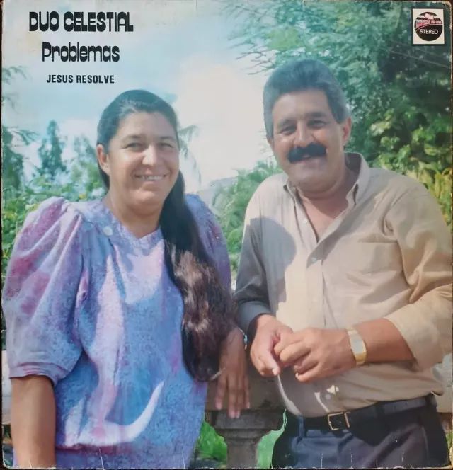 Lote 2 Lps Discos De Vinil Gospel Evangélico Duo Celestial - Foto 3