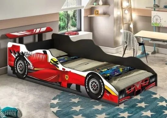 Cama Infantil Fórmula 1 - Vermelho