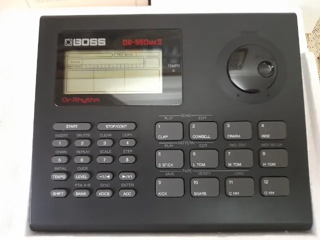 Bateria Eletrônica Boss Dr-550 MK2 Dr. Rhythm