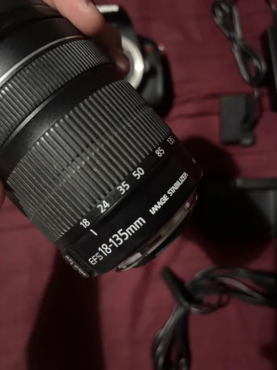 Canon EOS Rebel T5i Lente 18 - 135mm ACEITO PC GAMER ou MacBook M1 - Foto 4