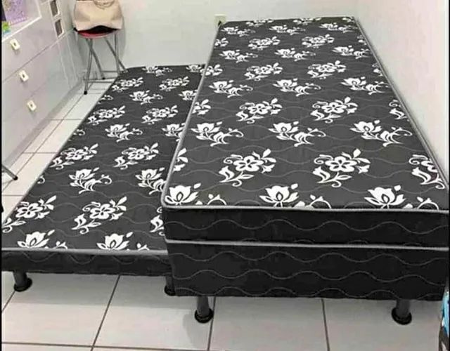 Cama box solteirão com auxiliar de fábrica  - Foto 3