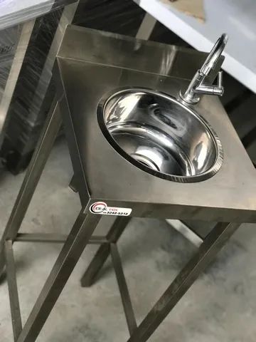 Pia assepsia em inox - Foto 4