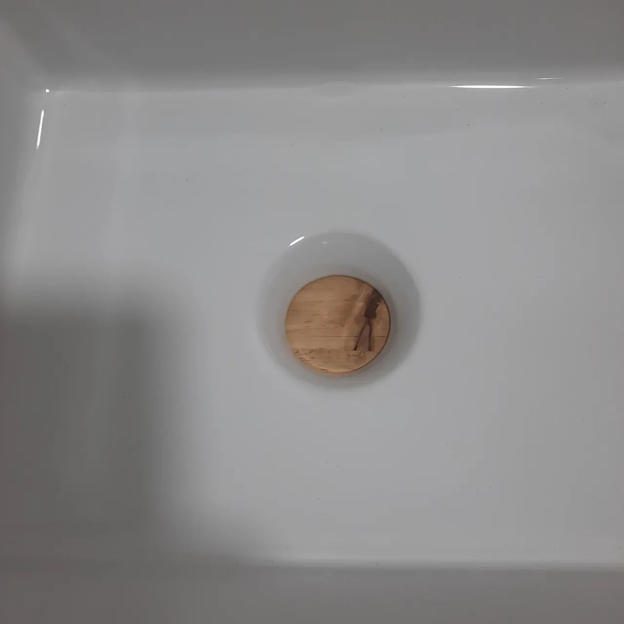 Cuba para banheiro em cerâmica branca - Foto 4