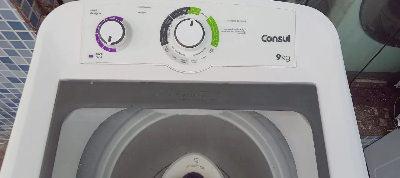 Máquina de Lavar Consul 9kg com garantia e o frete grátis  - Foto 5