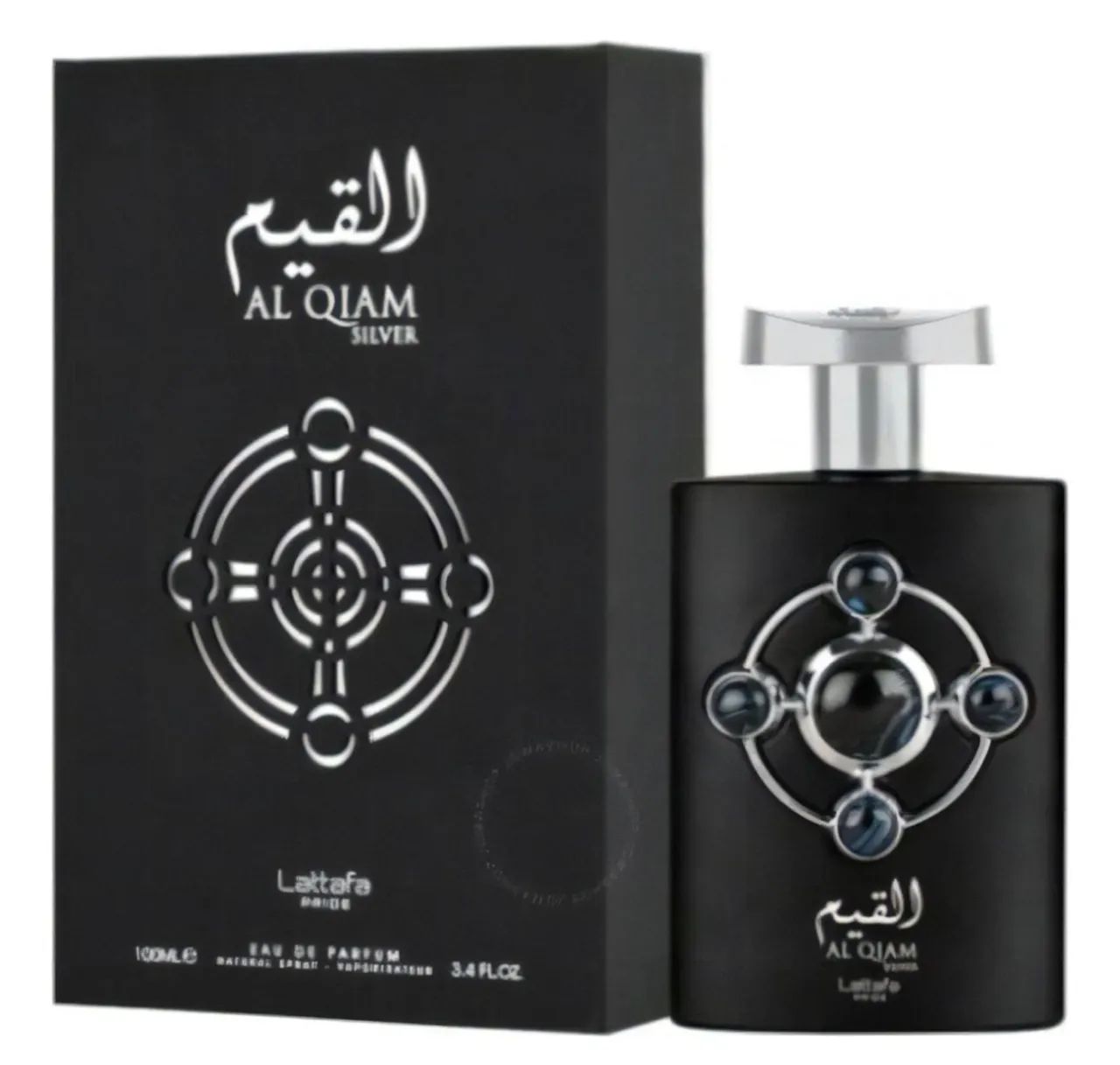 Perfume Al Qiam Silver Lattafa 100ml (Novo Lacrado)