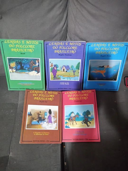 Coleçao Livros Lendas e Mitos do Folclore Brasileiro