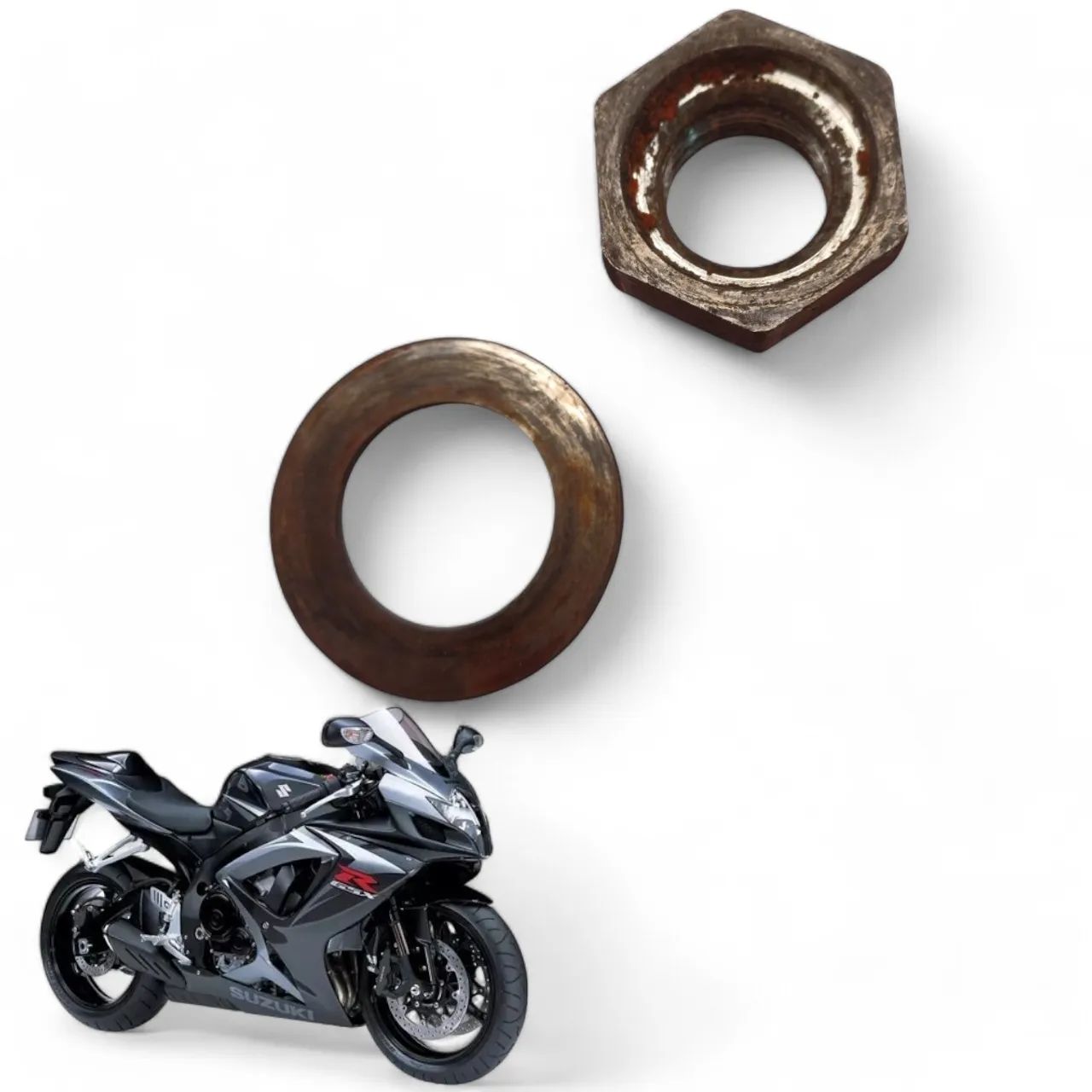 Porca Pinhão Suzuki Srad 750 2007