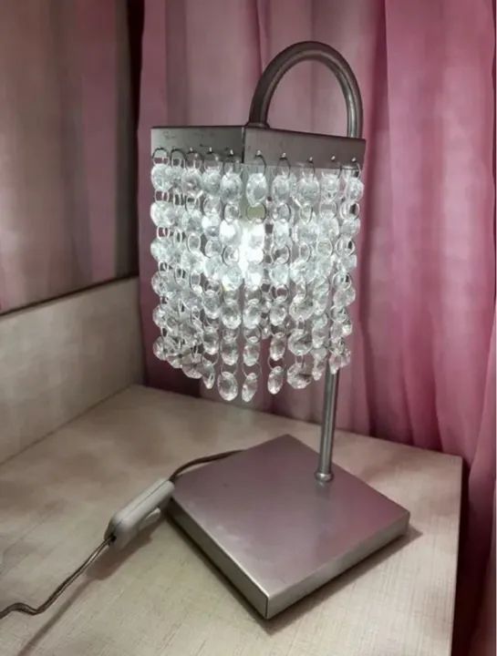 Lustre + Luminária de cristal moderno - Foto 4