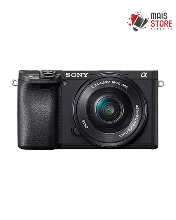 Câmera Sony A6400 Kit 16-50MM F/3.5-5.6 Oss Novos Lacrados