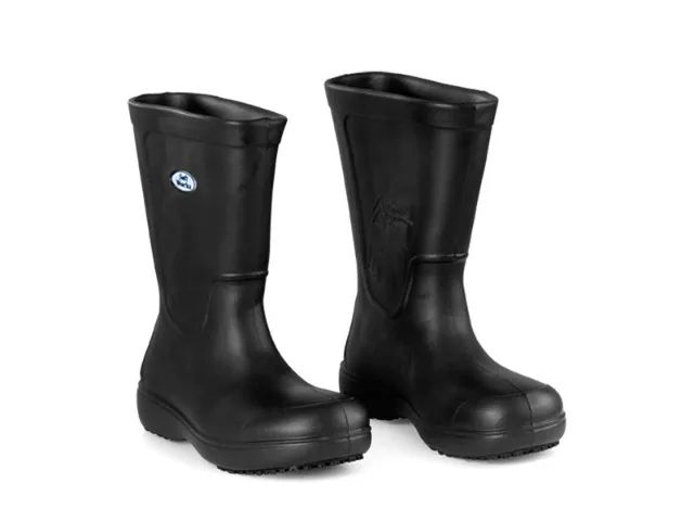 Bota impermeável antiderrapante com palmilha cano longo NOVA. - Foto 2