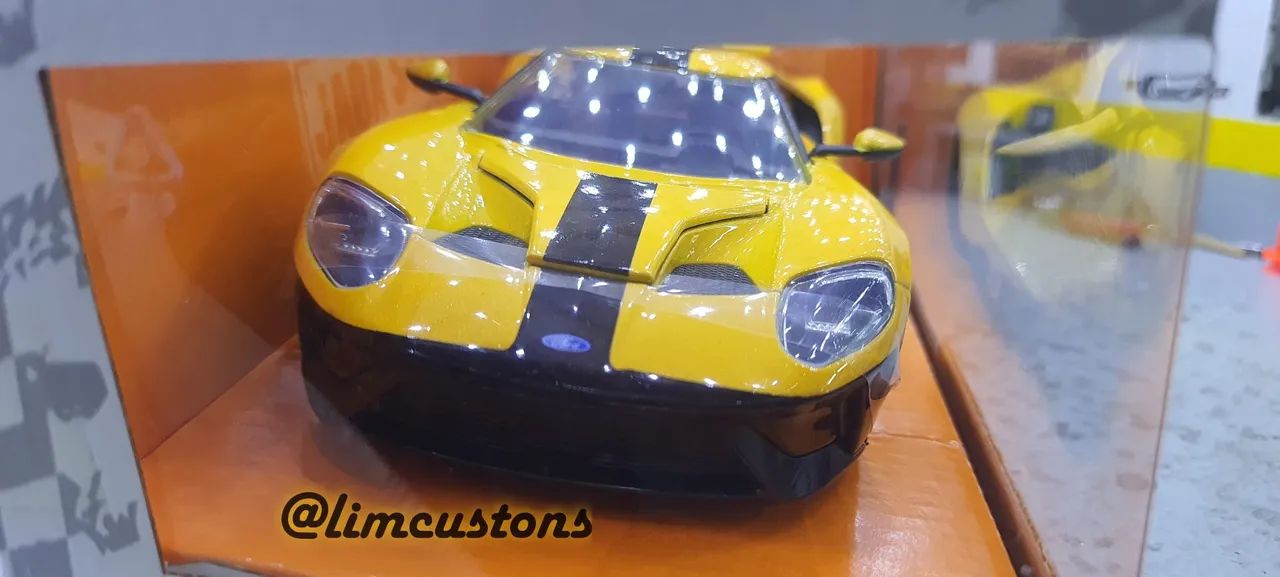 Jada toys 1:24 - Ford GT 2017 série Hiper Spec - Nova - Foto 3