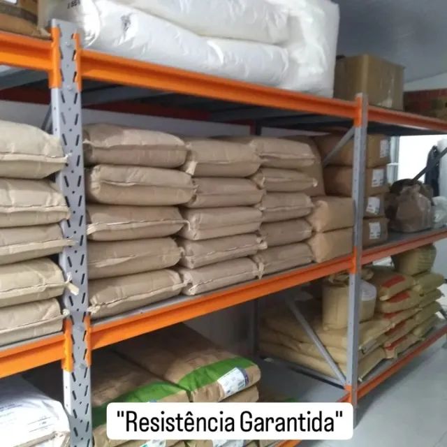 Estante reforçada para estoque e-commerce