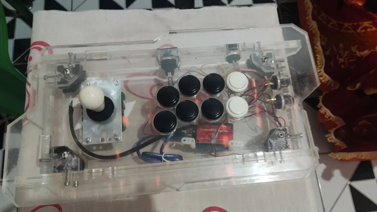 Controle Arcade Acrílico Pc,Ps4