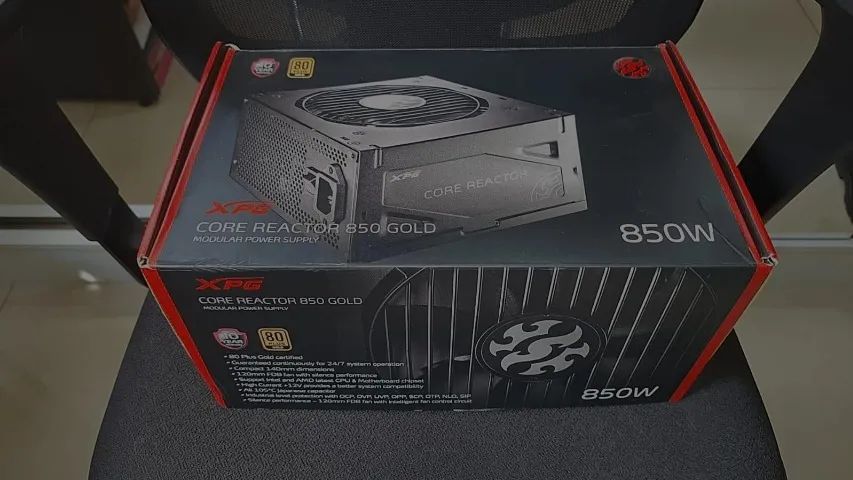 Fonte XPG Core Reactor 850W 80 Plus Gold - Modular, Silenciosa