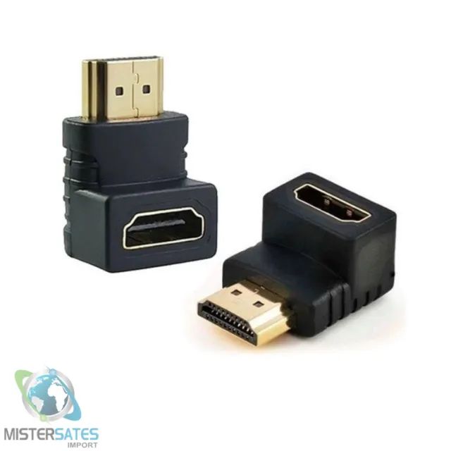 Adaptador HDMI 90 Graus Macho x Fêmea - COD 1101 - Foto 3