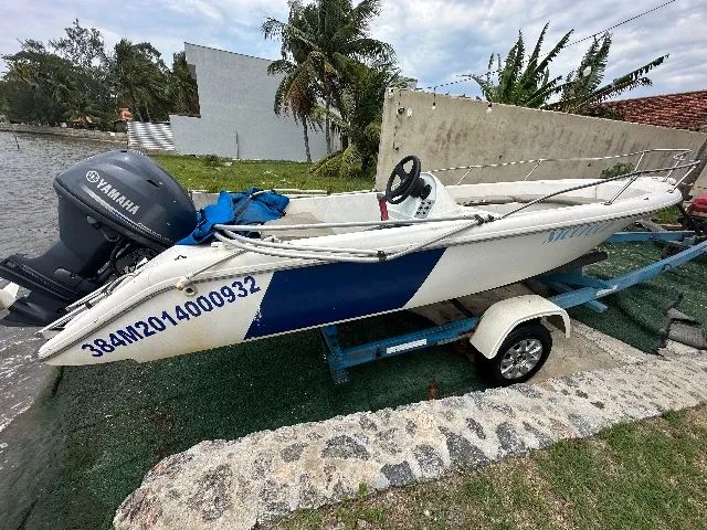 Lancha 16 pés  motor Yamaha 40HP -4Tempos  - Foto 5